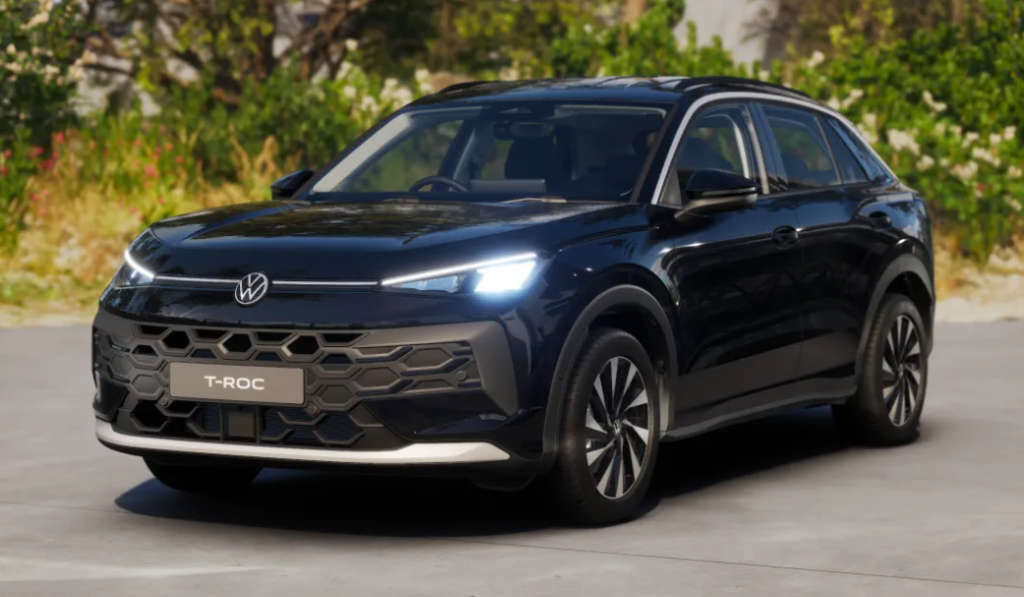 Image of a Volkswagen T-Roc. 1.5 eTSI Life 5dr DSG Car